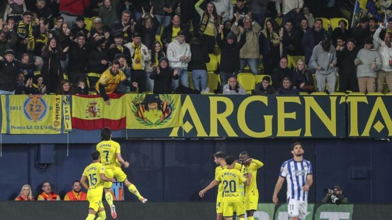 El Villarreal se gusta ante la Real Sociedad y recupera la tercera posición (3-1)