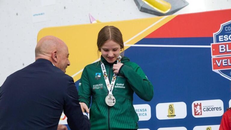 Galería | Instantáneas de la Segunda jornada de la Copa de España de Escalada en Cáceres