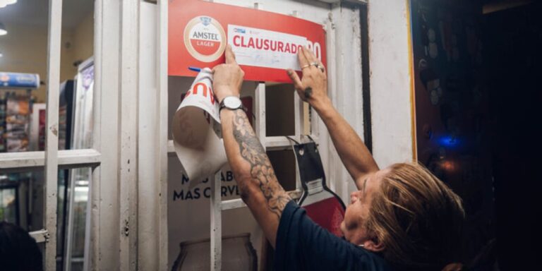 Operativo de control municipal en la vía pública de la ciudad de Córdoba